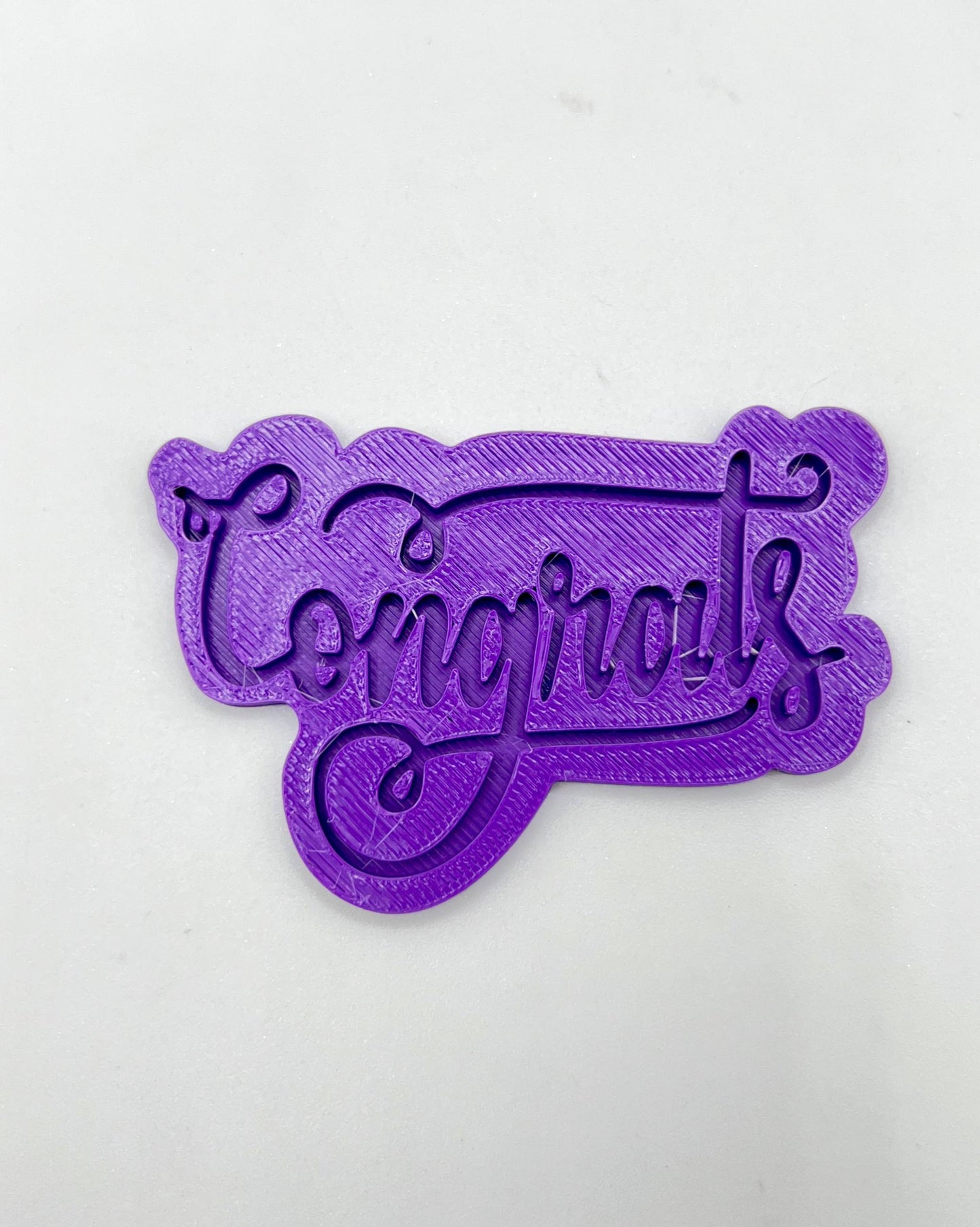 congrats cookie cutter and stamp