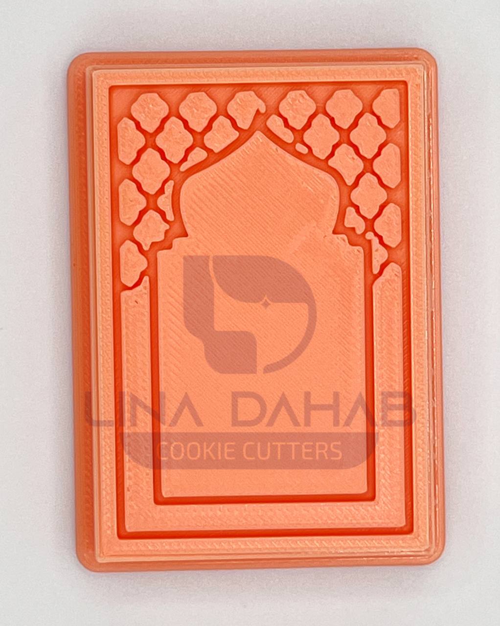 prayer mat cookie cutter & stamp قطاعة و ختم سجادة صلاة