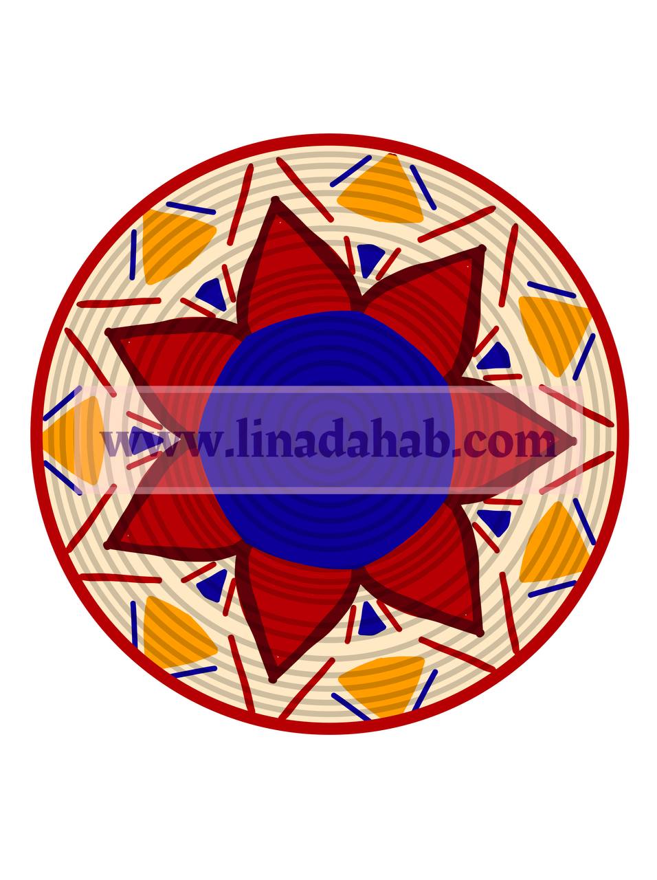 قطاعة كوكيز دائرية مع صورة الطبق السوداني التقليدي