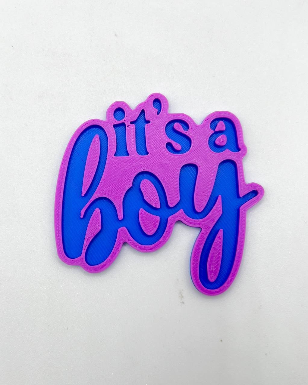 it's a boy cookie cutter+stamp