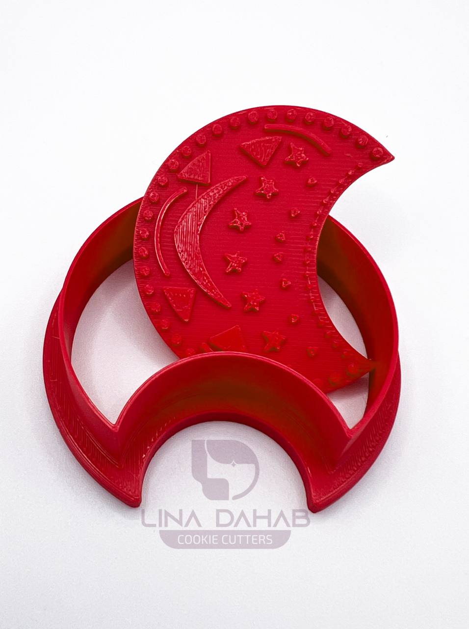 هلال الجرتق قطاعة كوكيز مع ختم