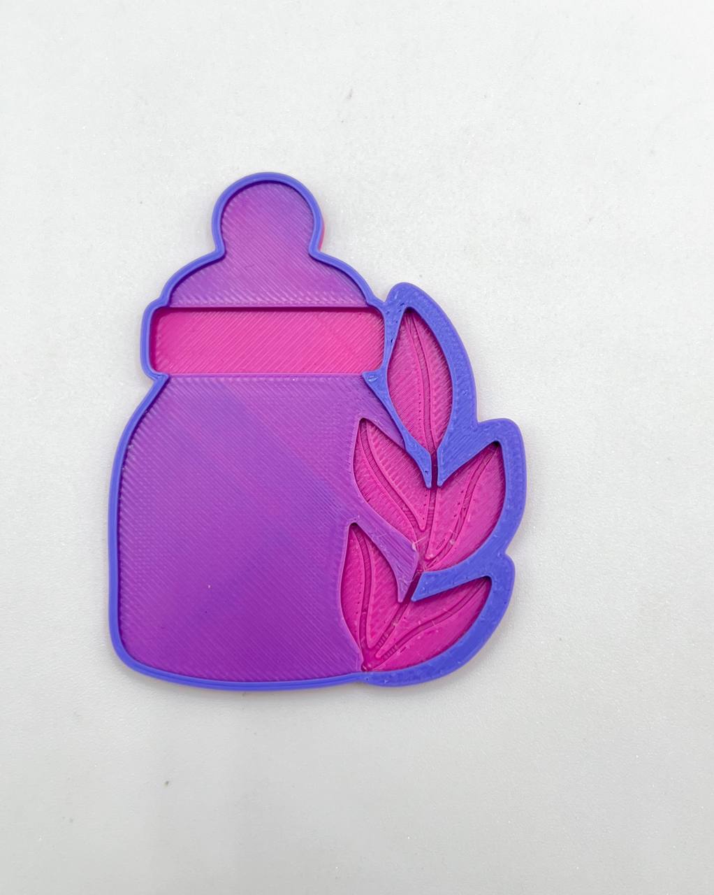 baby milk bottle cutter and stamp
