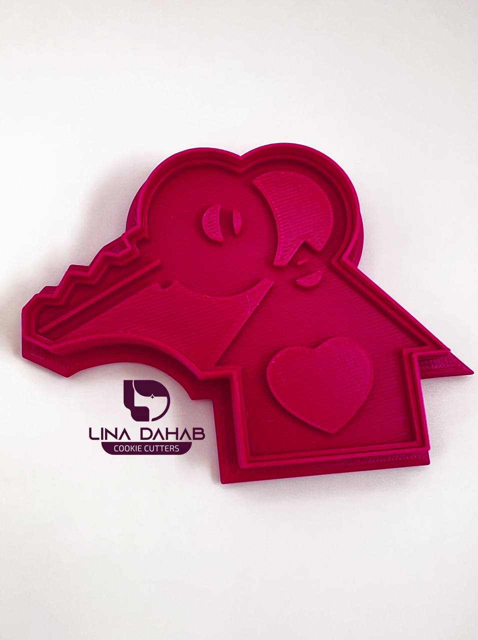 قطاعة كوكيز مع ختم (علاقة مفاتيح على شكل بيت )