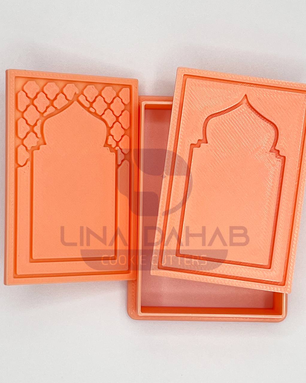 قطاعة مع ختمين سجادة صلاة ثيم الحج و العمرة