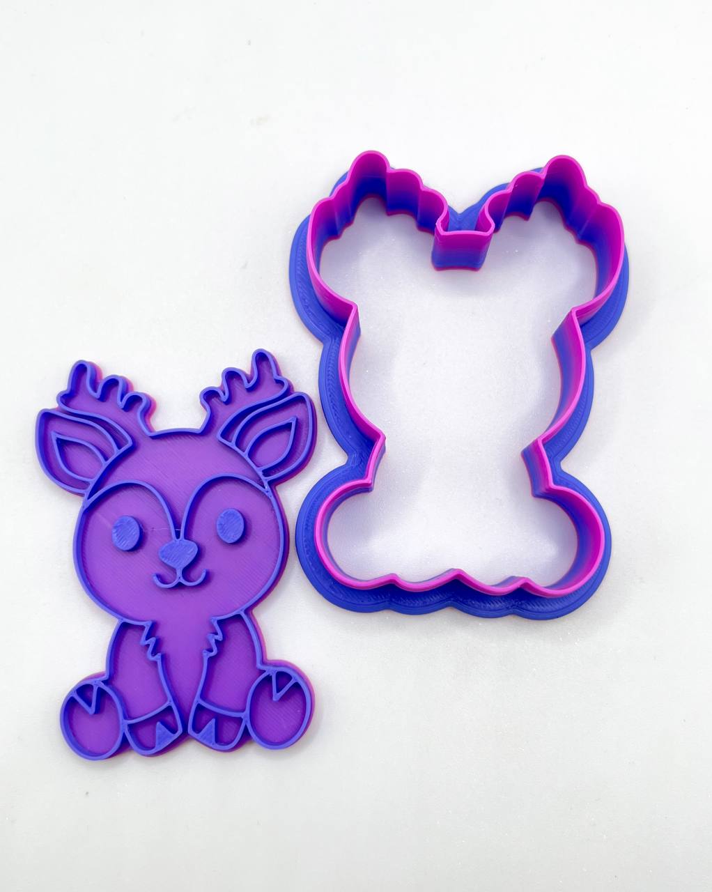 🦌 قطاعة الرنّة | Reindeer Cookie Cutter