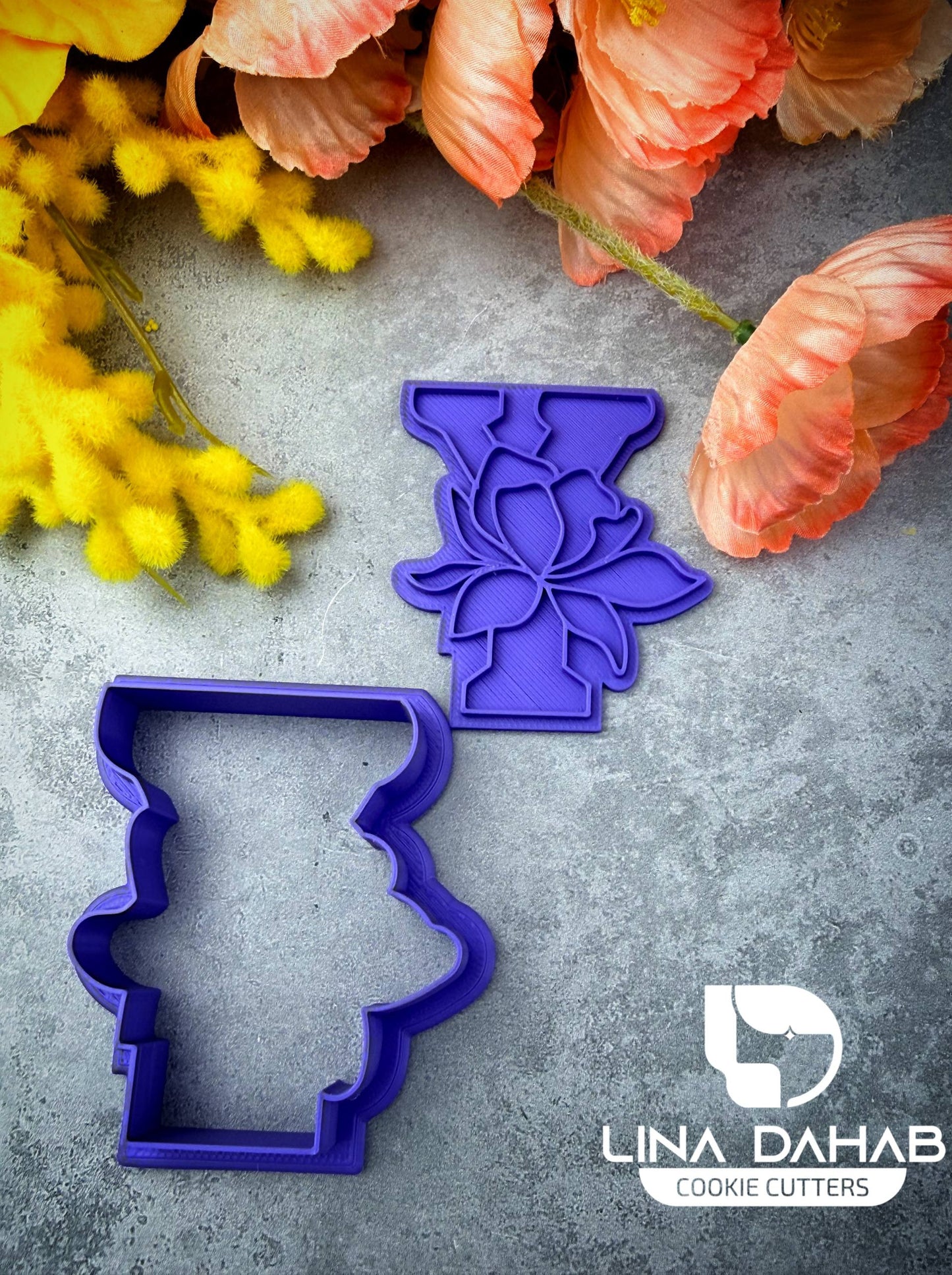 Letter Y Cookie Cutter With Stamp