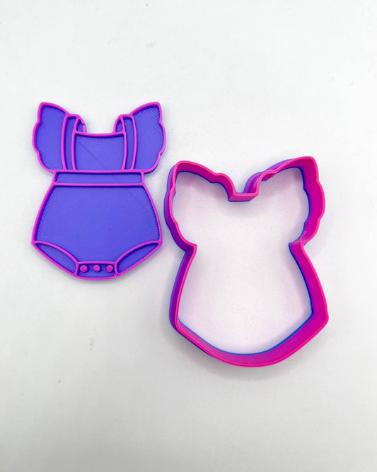baby girl dress cutter and stamp