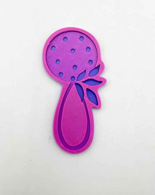 baby rattle cookie cutter + stamp