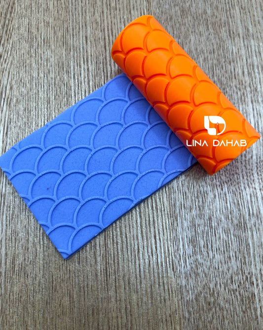TEXTURE ROLLER FOR POLYMER CLAY AND FONDANT

رولة لعمل ملمس في عجينة السكر و البوليمر كلاي