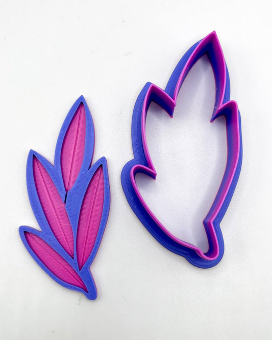 🍃 قطاعة ورقة طويلة | Long Leaf Cookie Cutter
