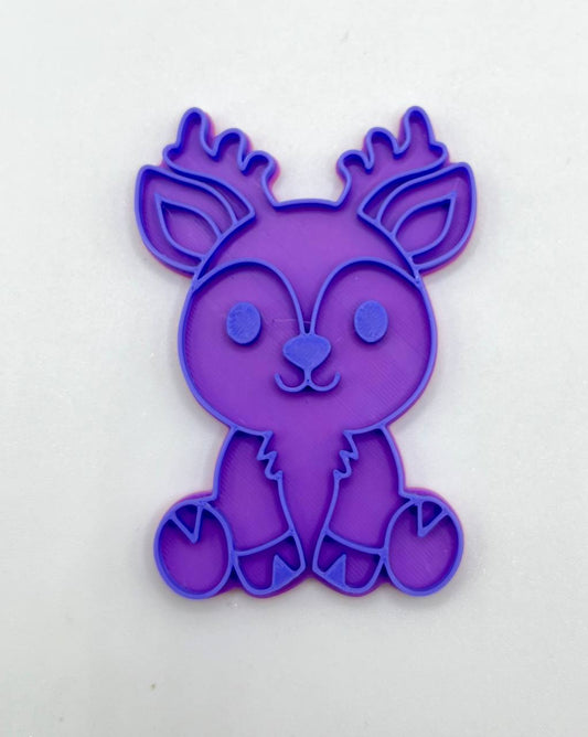 🦌 قطاعة الرنّة | Reindeer Cookie Cutter