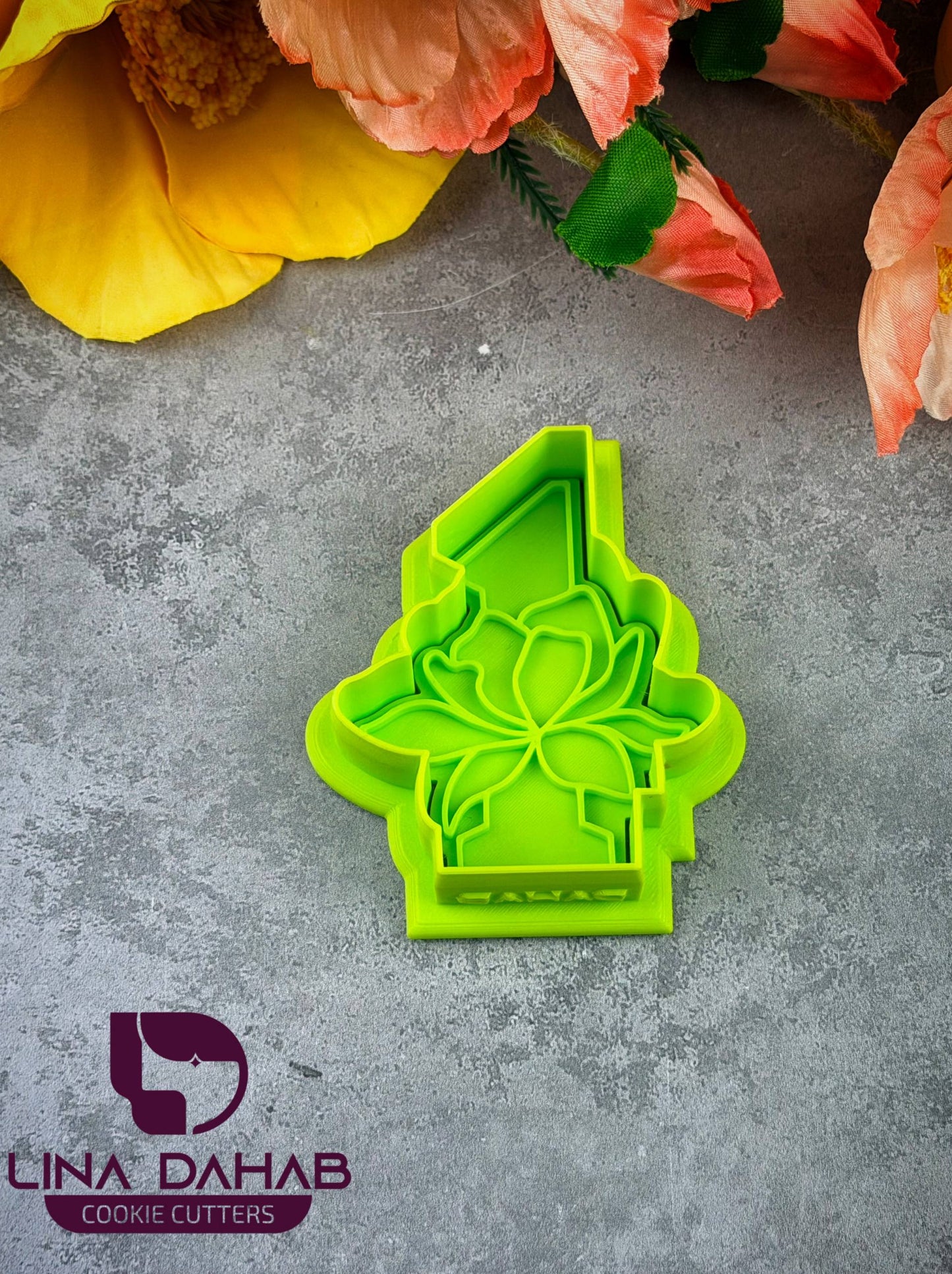 Number One Cookie Cutter With Stamp 